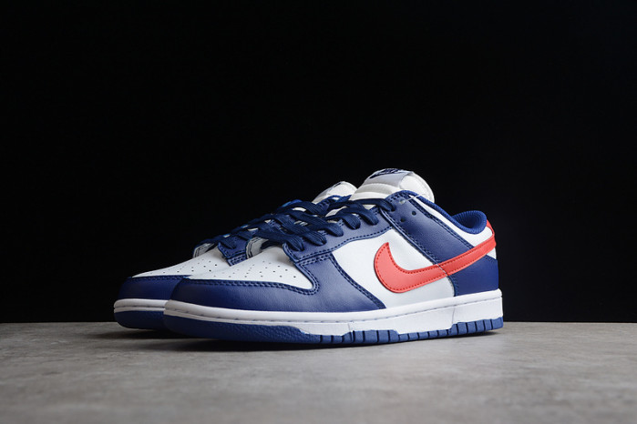 nike dunk low"white and university red" dd1503-119