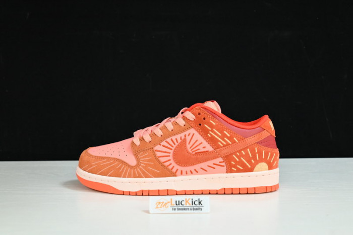 nk dunk low nh "orange-crimson" do6723-800