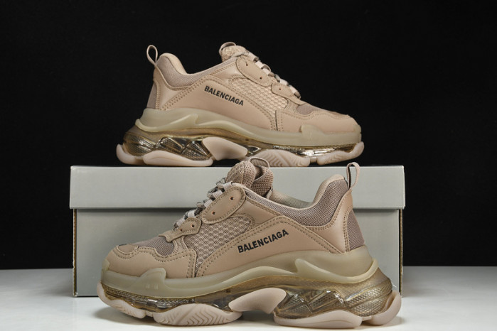 balenga triple s black clear sole btsbcs-029
