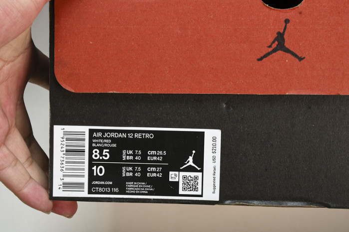 air jordan 12 “cherry” ct8013-116