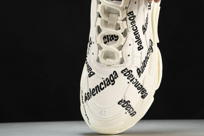 balenga triple s black clear sole btsbcs-026