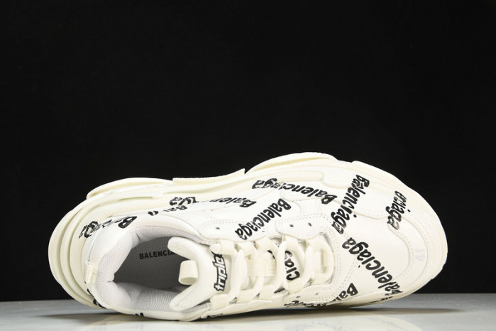 balenga triple s black clear sole btsbcs-026