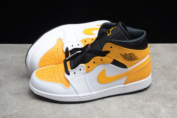 jordan 1 mid university gold 554724-170