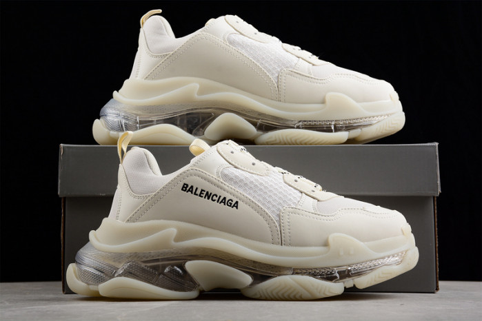 balenga triple s black clear sole btsbcs-006